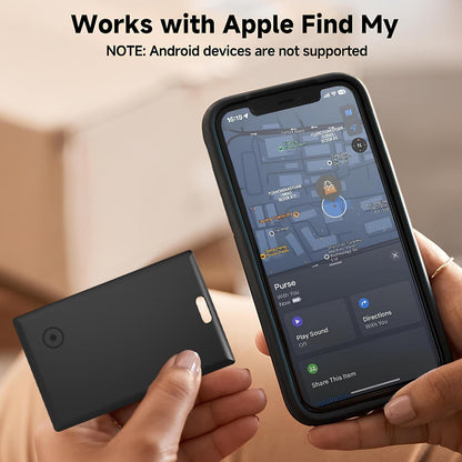 💖Hot 48% OFF🌹2026 Slim Bluetooth Tracker Card | Apple MFi Certified | Works with Find My 📱