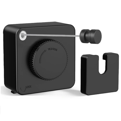 Wall-mounted adjustable telescopic stainless steel clothes rack