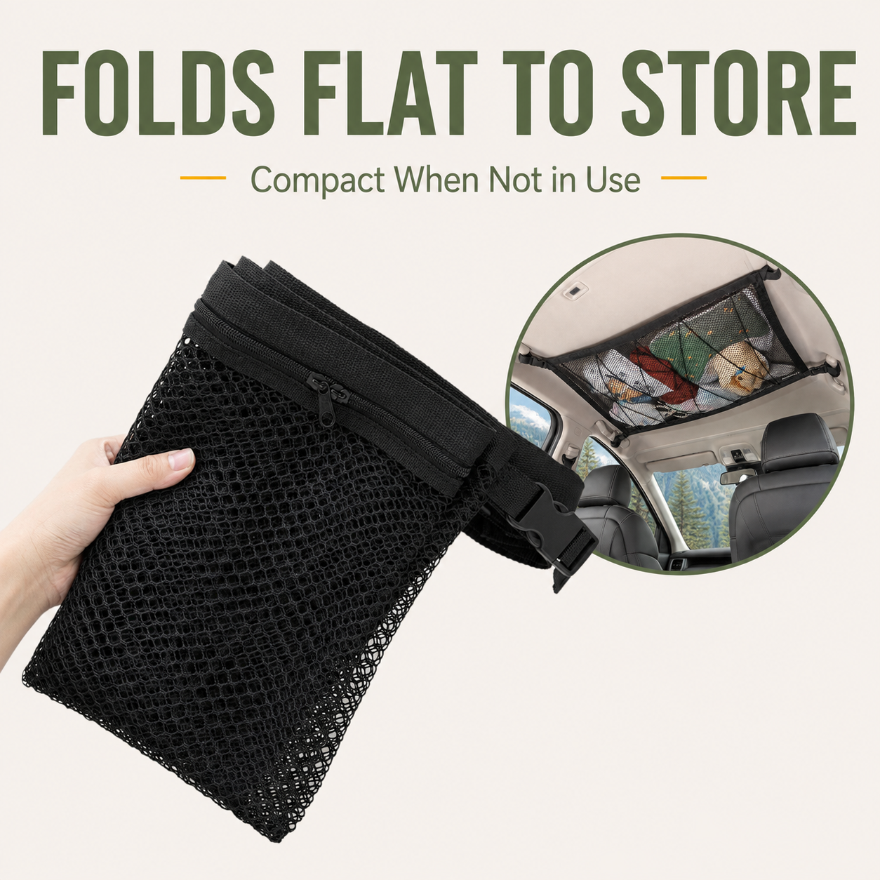 Extra Overhead Car Storage Without Losing Passenger Legroom