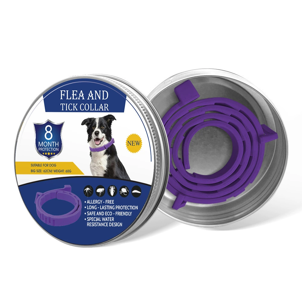 Natural plant extract pet collar – effectively repels fleas and ticks