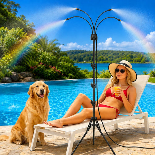 6FT Height Adjustable Outdoor Misting System