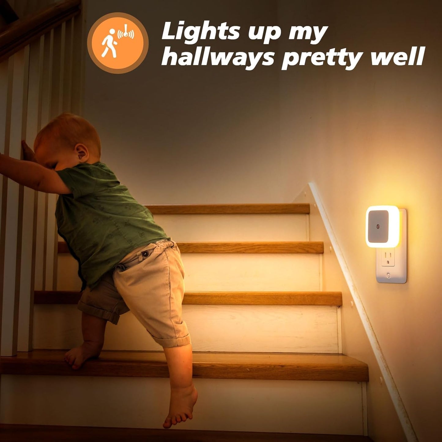 Bamafrontierma™ Night Lights Plug into Wall-Auto-On/Off