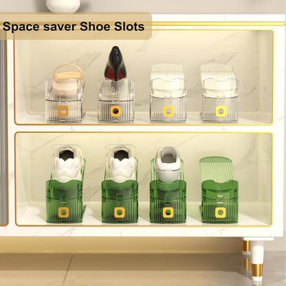 Clear Shoe Stacker Organizer