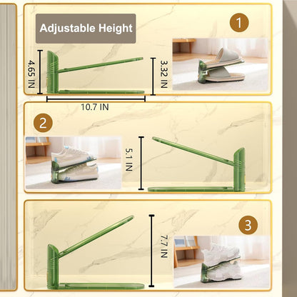 Clear Shoe Stacker Organizer