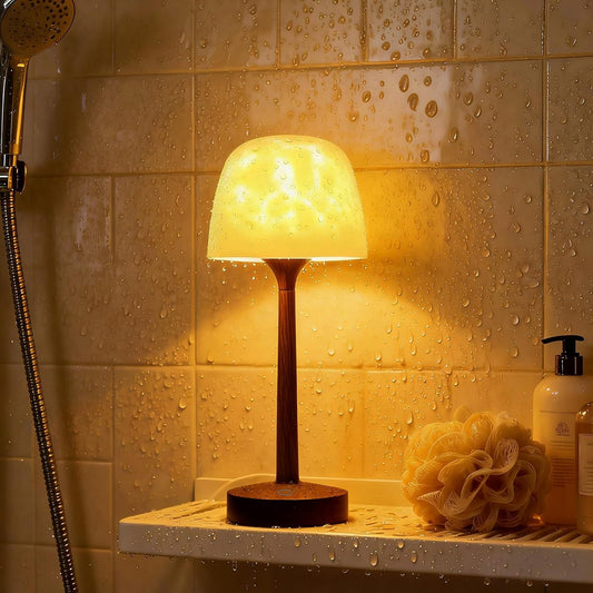 The Healing Glow™Bathroom Shower Lamp with 16 Color Ocean Wave Projector