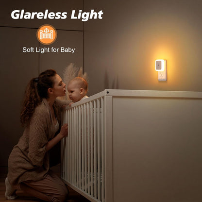 Bamafrontierma™ Night Lights Plug into Wall-Auto-On/Off
