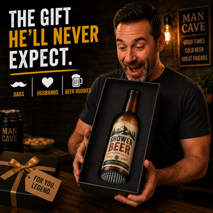 🍺Beer bottle-shaped shower head – the ultimate gift for beer lovers🍺