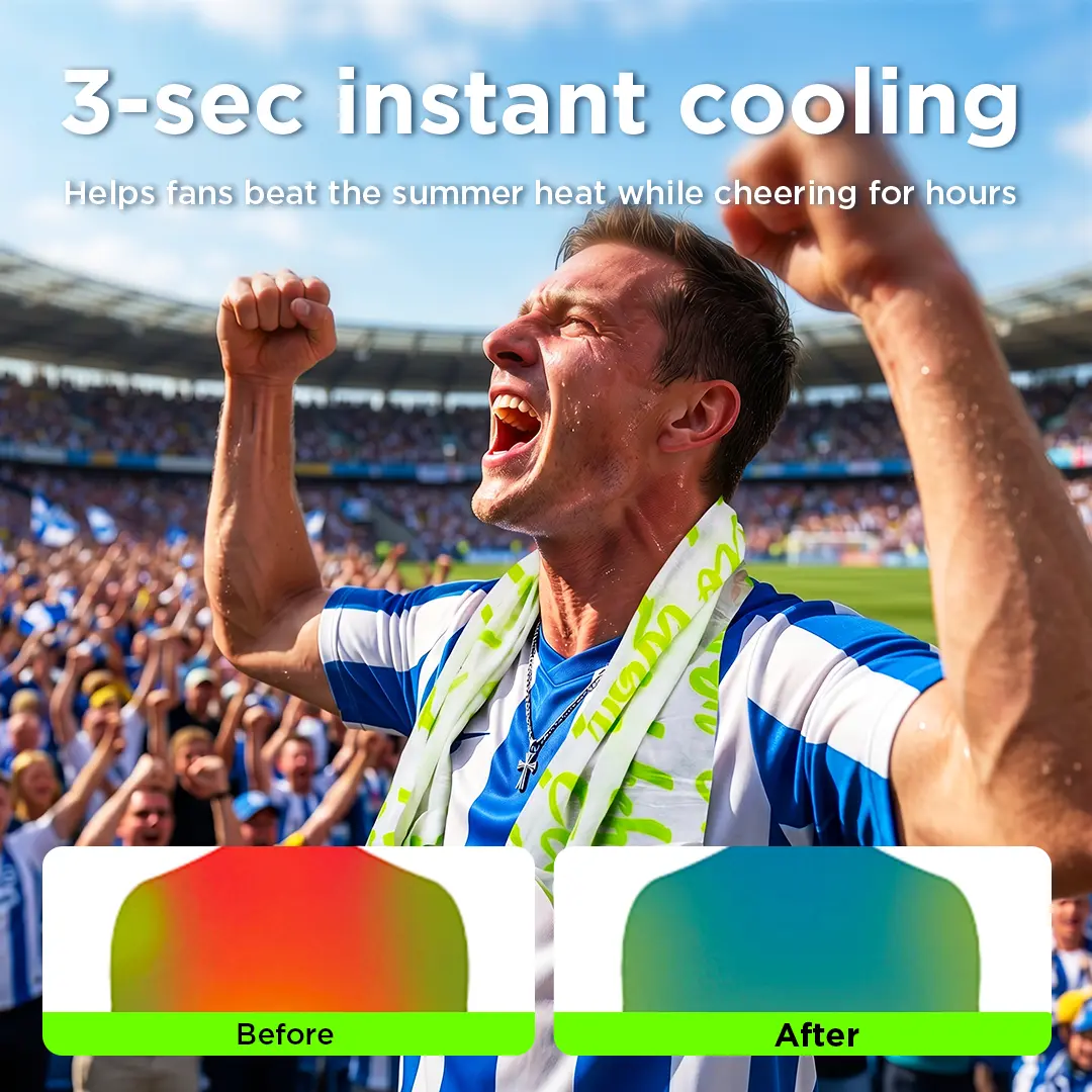 Instant Cooling Towel – Lightweight, Reusable & Refreshing