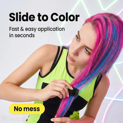 12-Color Matte Hair Chalk Powder Clamp