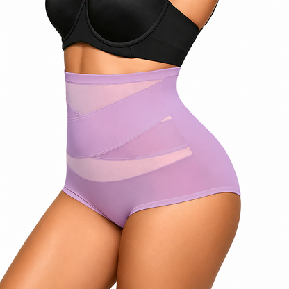 6-Pack X-Cross High-Waist Tummy Control Panties