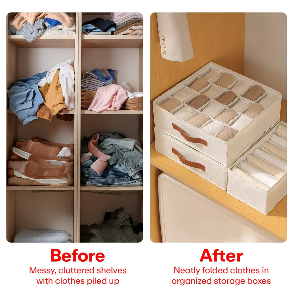 👕Wardrobe Closet Organizer For Clothes Storage Set Of 3👕