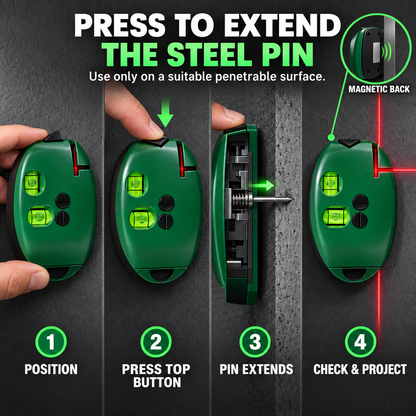 90° Laser Angle Level – Fast, Precise DIY Alignment Tool
