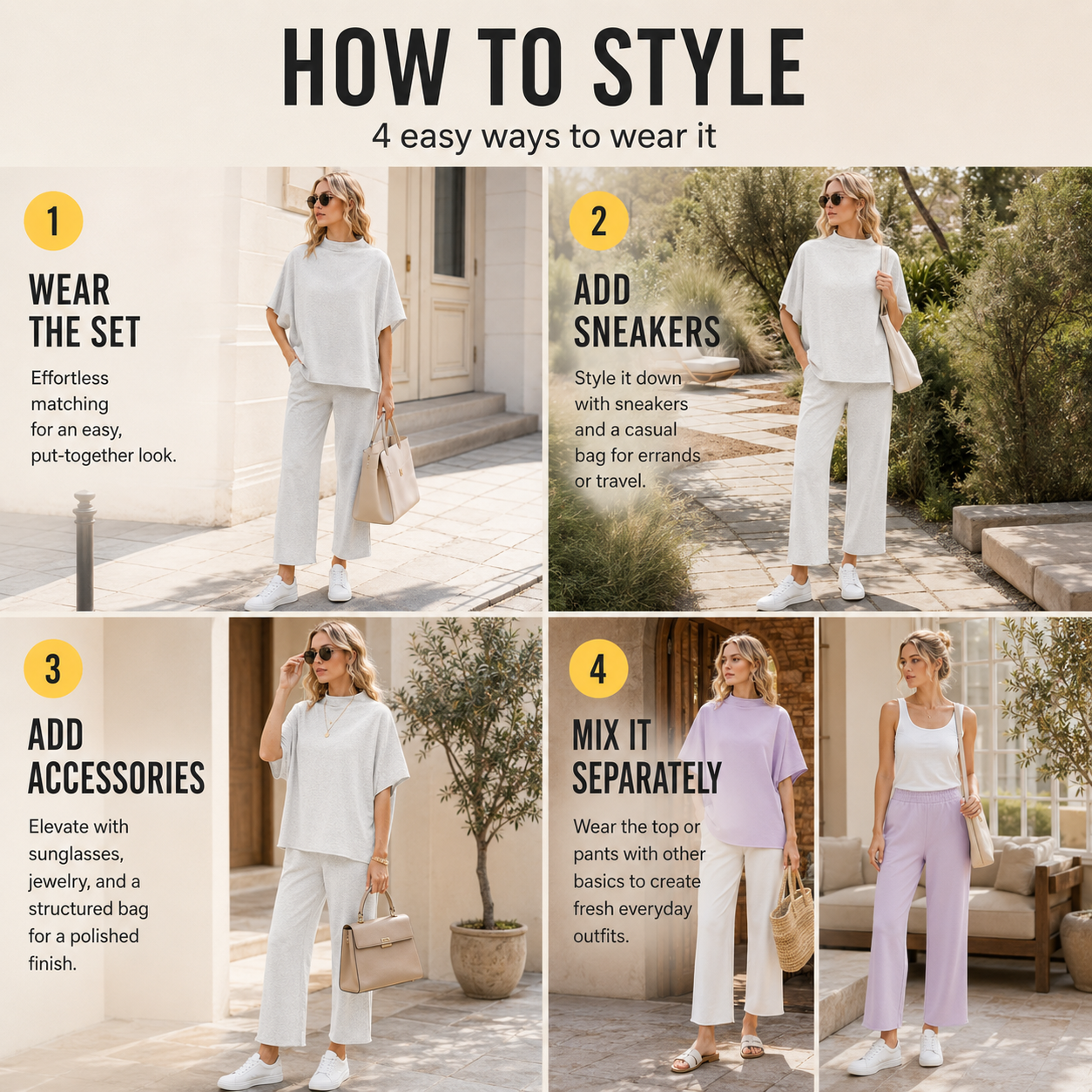 Effortless Relaxed Two-Piece Set for Everyday Style