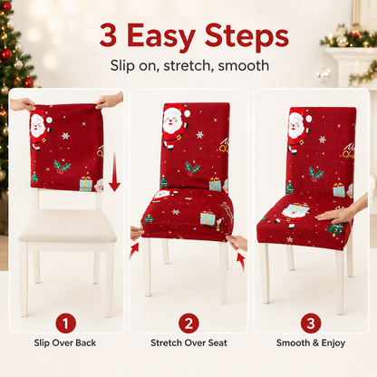 Turn Everyday Dining Chairs Into Christmas Décor