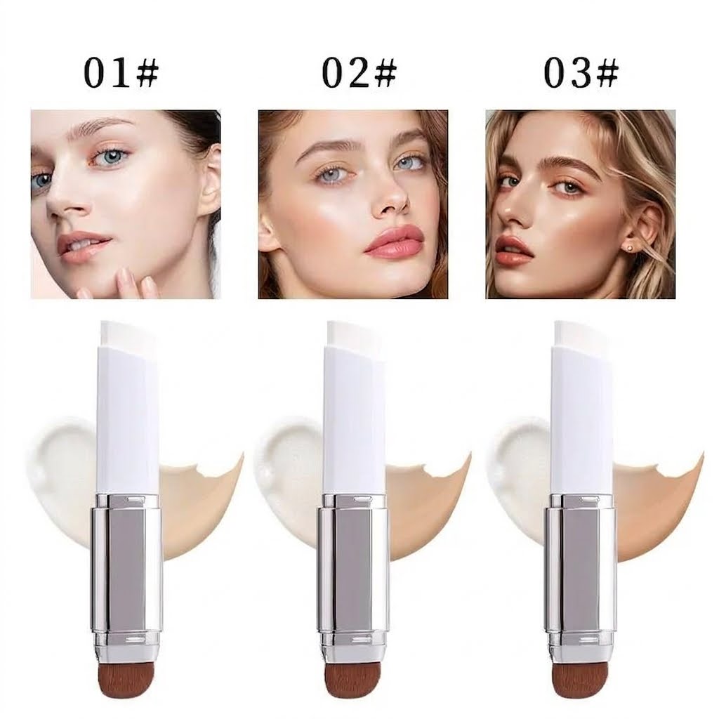 2-in-1 Foundation Stick With Built-In Brush