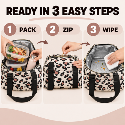🥪Large capacity waterproof and insulated lunch bag🥪