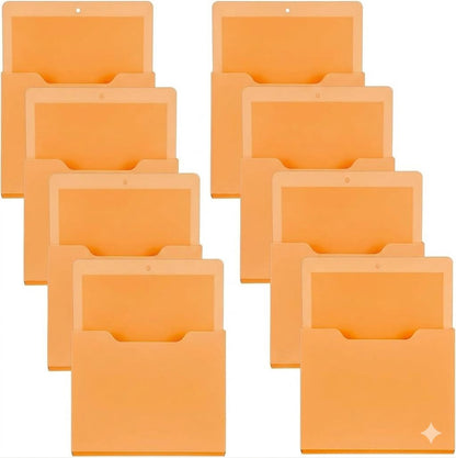 Magnetic File Holder Paper Holder Pocket Organizer Hanging 10 X 13 Inch