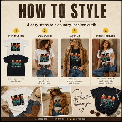 Vintage Country Music Graphic Tee