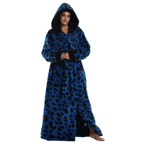 Blue Leopard Print