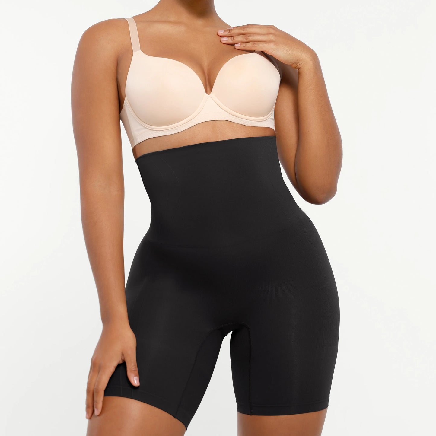 Shapewear Sculpting Shorts for Women Seamless High Waisted Body Tummy Control