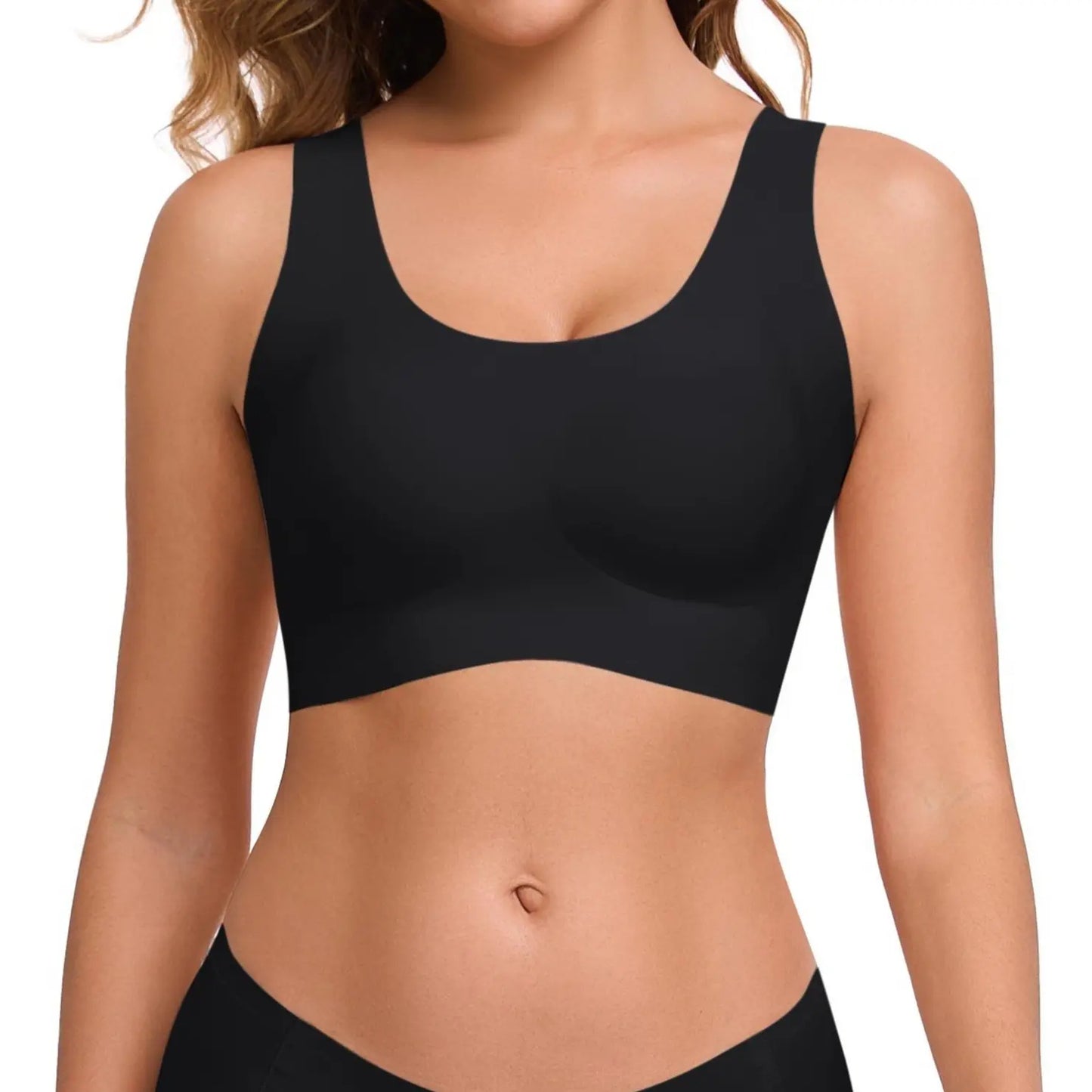 Seamless Wireless Full Coverage Bra – Soft, Breathable & Supportive