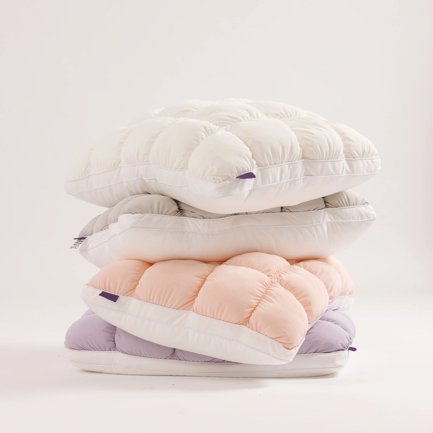 Bamafrontierman™ Ice-Silk Soft Quilted Puff Grid Design Pillow
