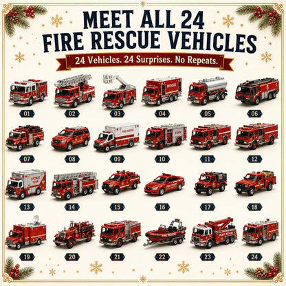 Fire Rescue 24-Day Advent Calendar