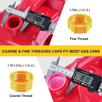 Gas Can Spout Replacement Suitable for most 1/2/5/10 gal oil cans