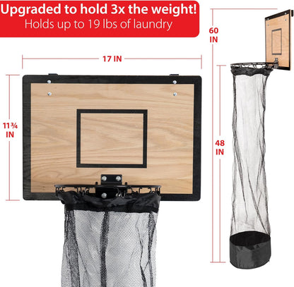 Over the Door Basketball Laundry Basket