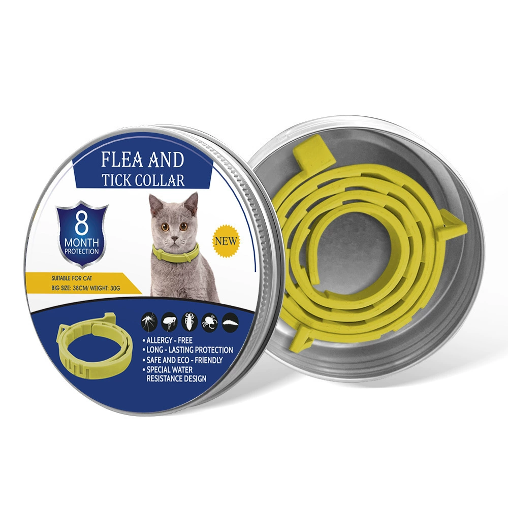 Natural plant extract pet collar – effectively repels fleas and ticks
