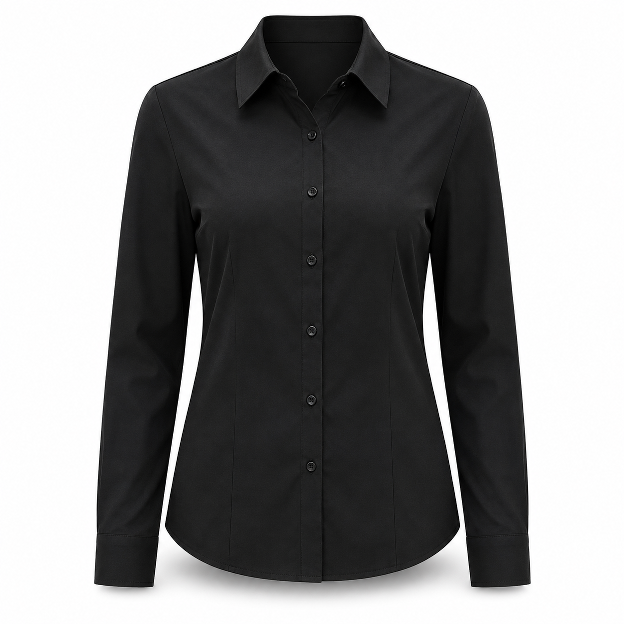Women's Classic Fit Stretch Button-Down Shirt