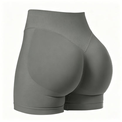 Women's High-Waisted Butt-Lifting Athletic Shorts (4-Pack)