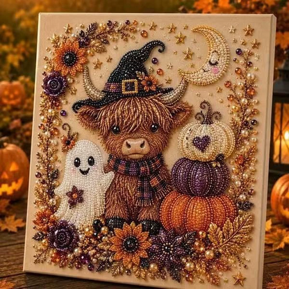 Halloween Pearl Art DIY Kit – Turn Tiny Pearls into Spooky