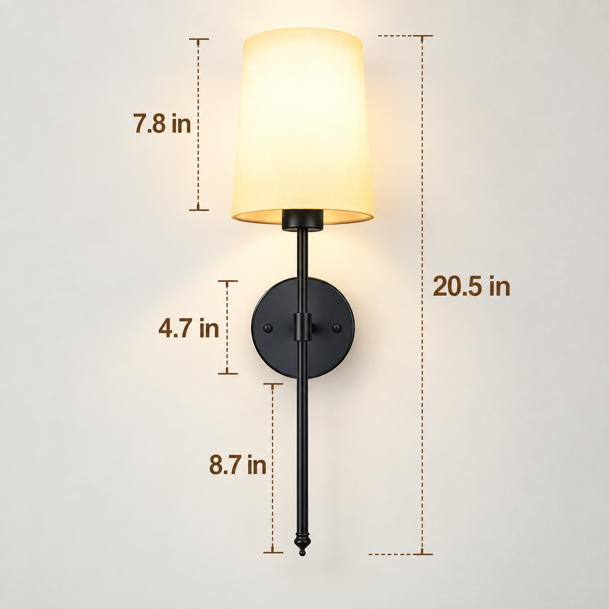 Battery Operated Wall Sconce Set – Rechargeable RGB Remote Lighting
