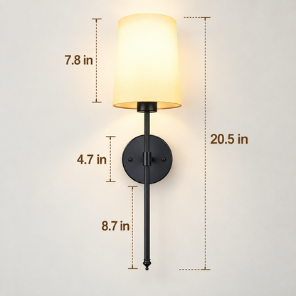 Battery Operated Wall Sconce Set – Rechargeable RGB Remote Lighting