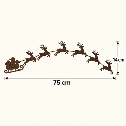 Christmas Reindeer LED Wall Decor