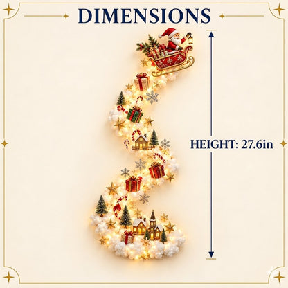 Christmas Magic Trail Wall Light – Turn Walls Into Holiday Wonder