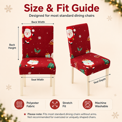 Turn Everyday Dining Chairs Into Christmas Décor