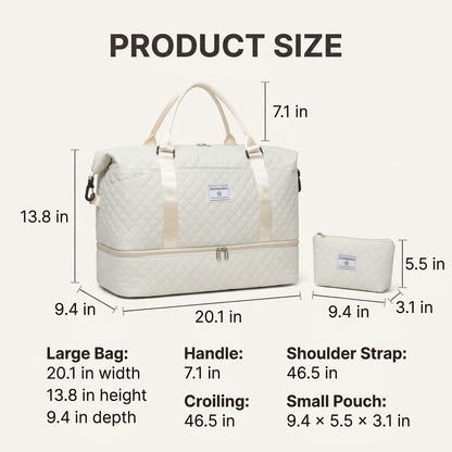 2-Piece Travel Bag Set – Pack More, Travel Smarter