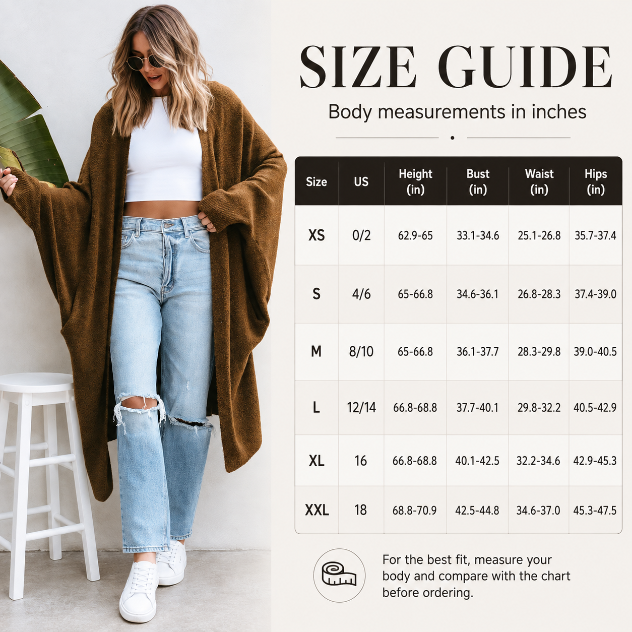 Cozy Oversized Longline Cardigan for Effortless Everyday Layering