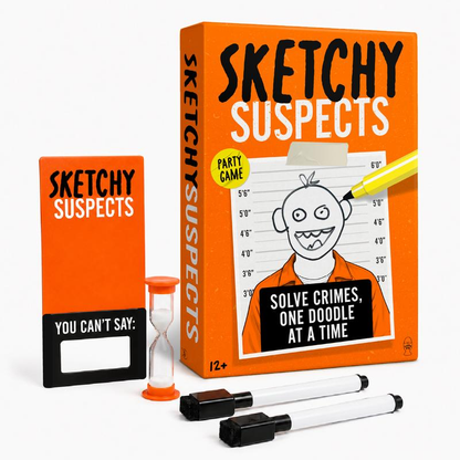 Hilarious Police Sketch Party Game - Draw the Criminal Based on Terrible Descriptions