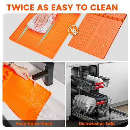 🔥Anti-slip and heat-resistant barbecue tool rack silicone pad🔥