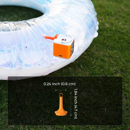 Bamafrontierman™ Portable Mini Air Pump with LED Light