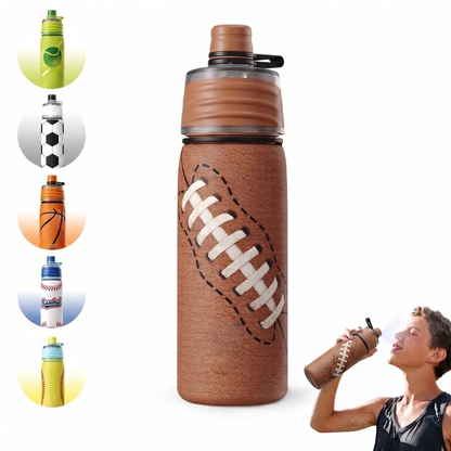 20oz Stainless Steel Water Bottle - with Spray Cooling Function