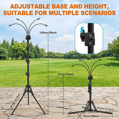 6FT Height Adjustable Outdoor Misting System