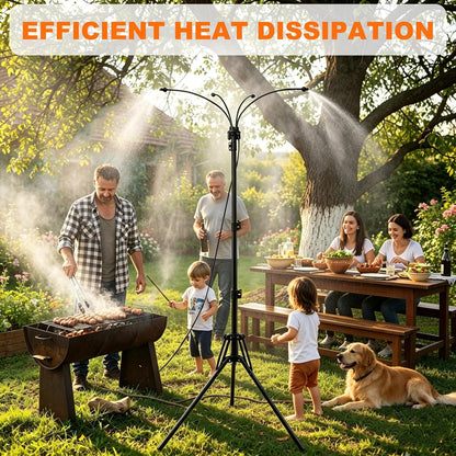 6FT Height Adjustable Outdoor Misting System