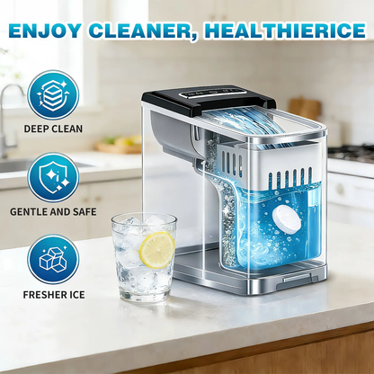 Ice maker cleaning tablets – remove limescale and odors