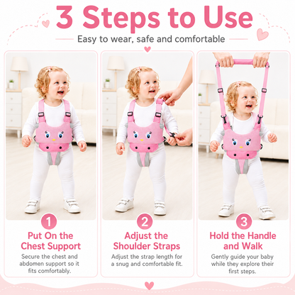 Adjustable Baby Walking Support Harness for 7–24 Months