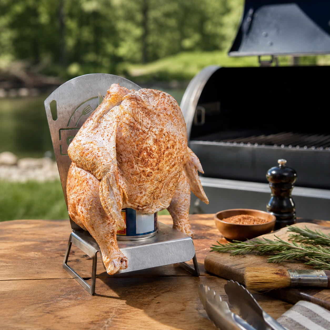 "The Ultimate Beer Can Chicken Chair — Turn Every BBQ Into a Party!"