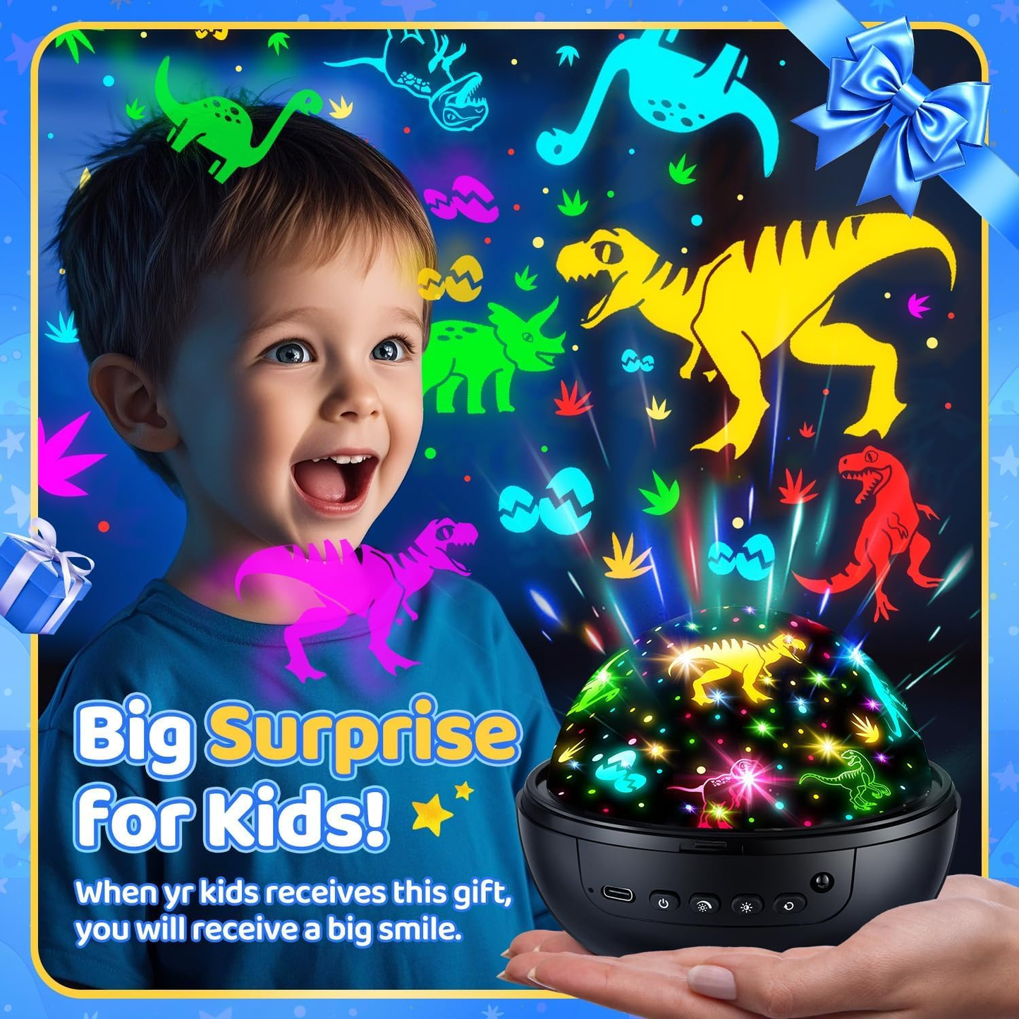 Spherical Starry Sky Projector Night Light - Multiple Starry Sky Themes